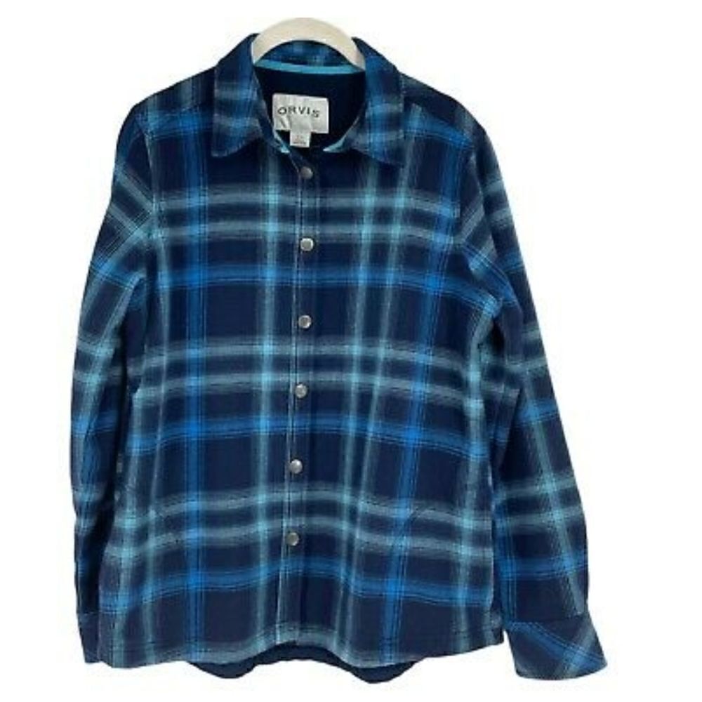 Orvis Fleece lined Flannel Jacket - Picture 9 of 12